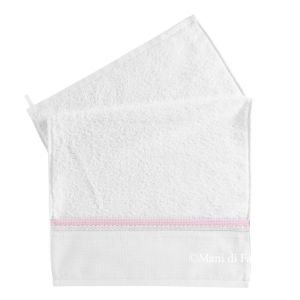 Asciugamano baby in cotone da ricamare